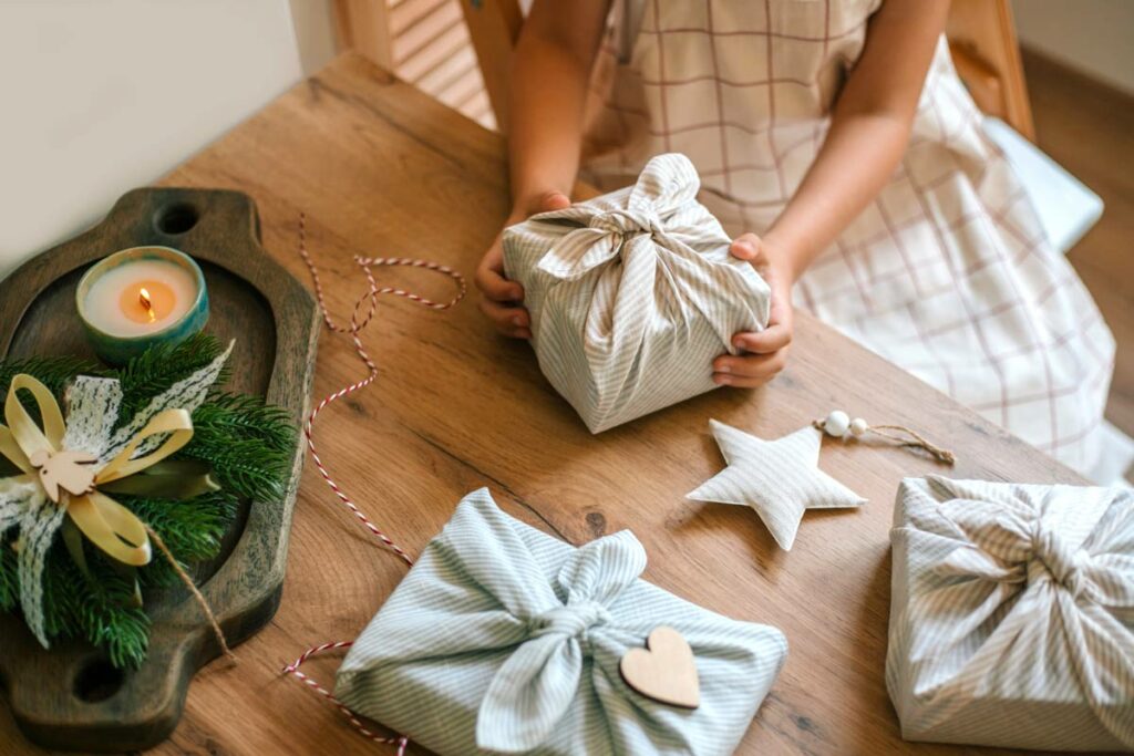 Maison Paula - Cadeau Noel furoshiki