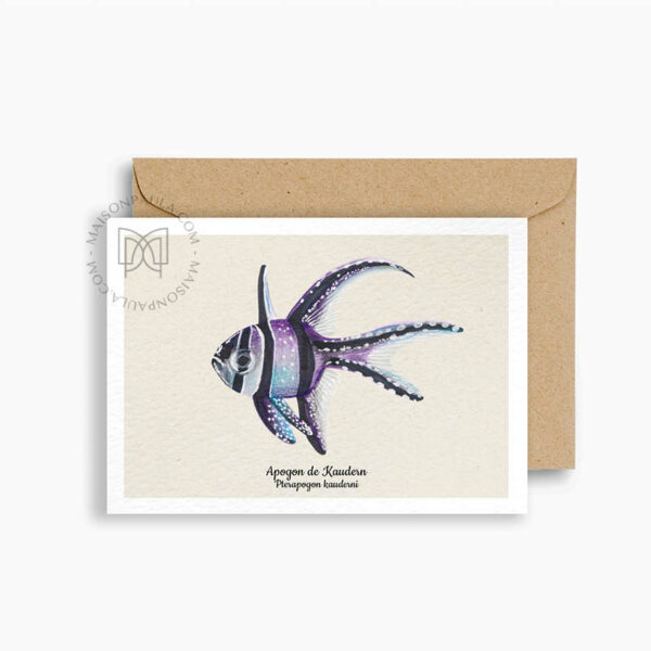 Carte postale Apogon de Kaudern
