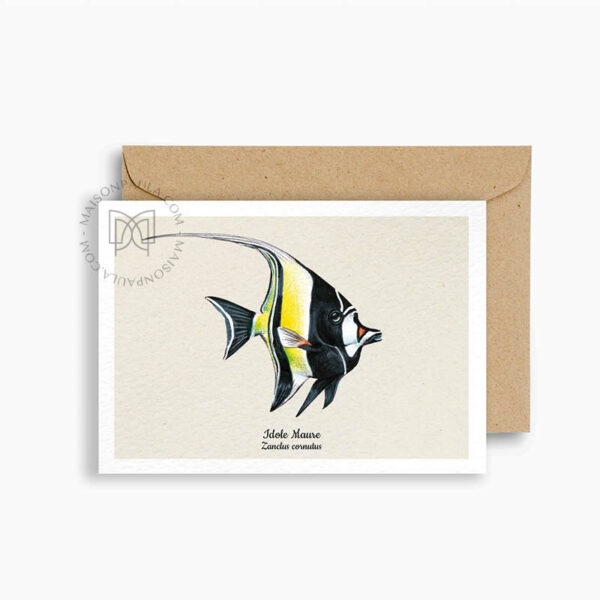 Carte postale Poisson Idole Maure