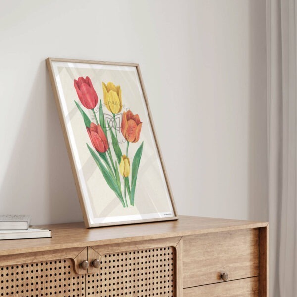 Affiche Fleur Tulipe – Image 4